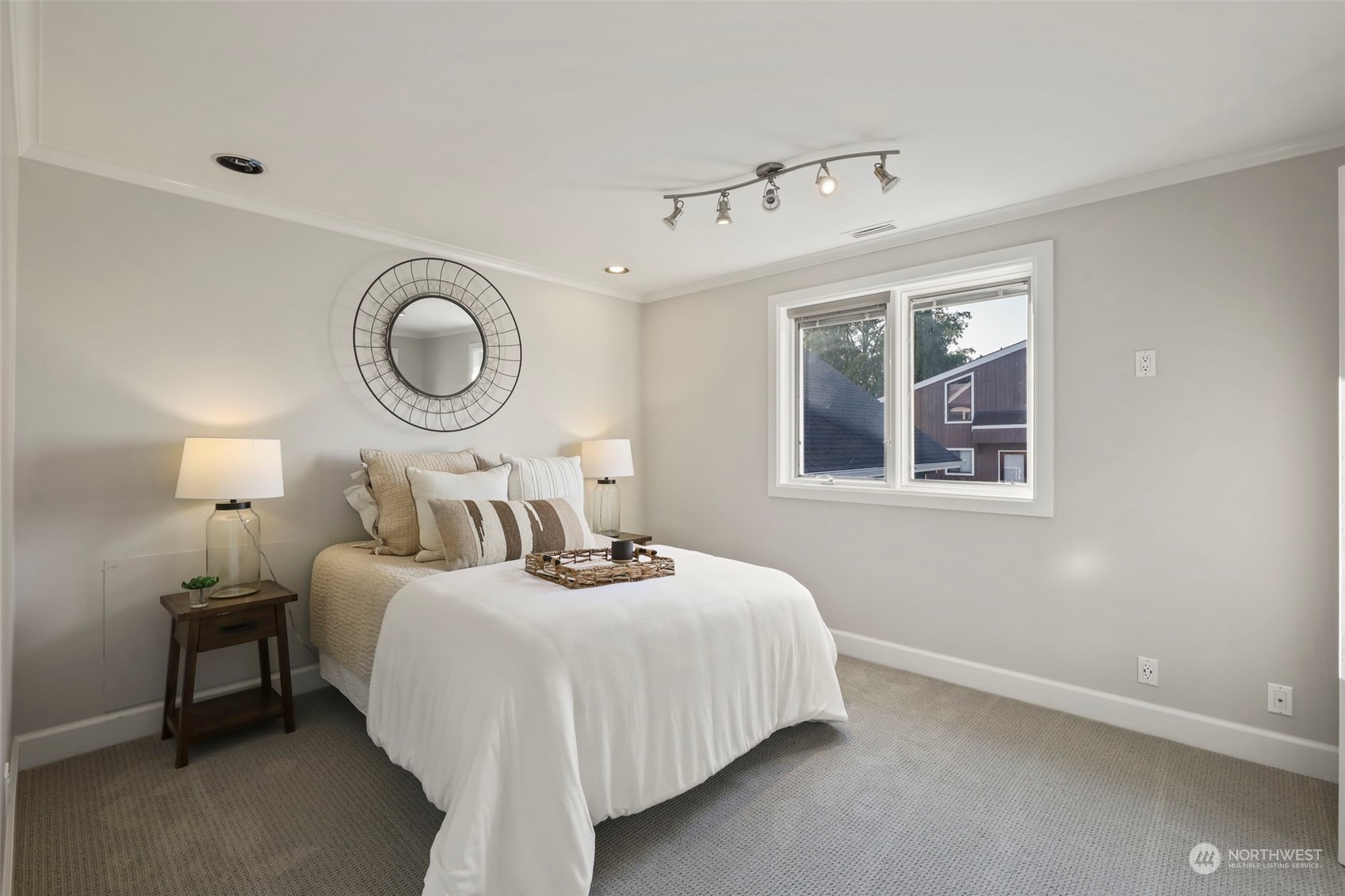 809 Stitch Road Lake Stevens, WA 98258 - Photo 36 of 40 a bedroom with a bed and a window