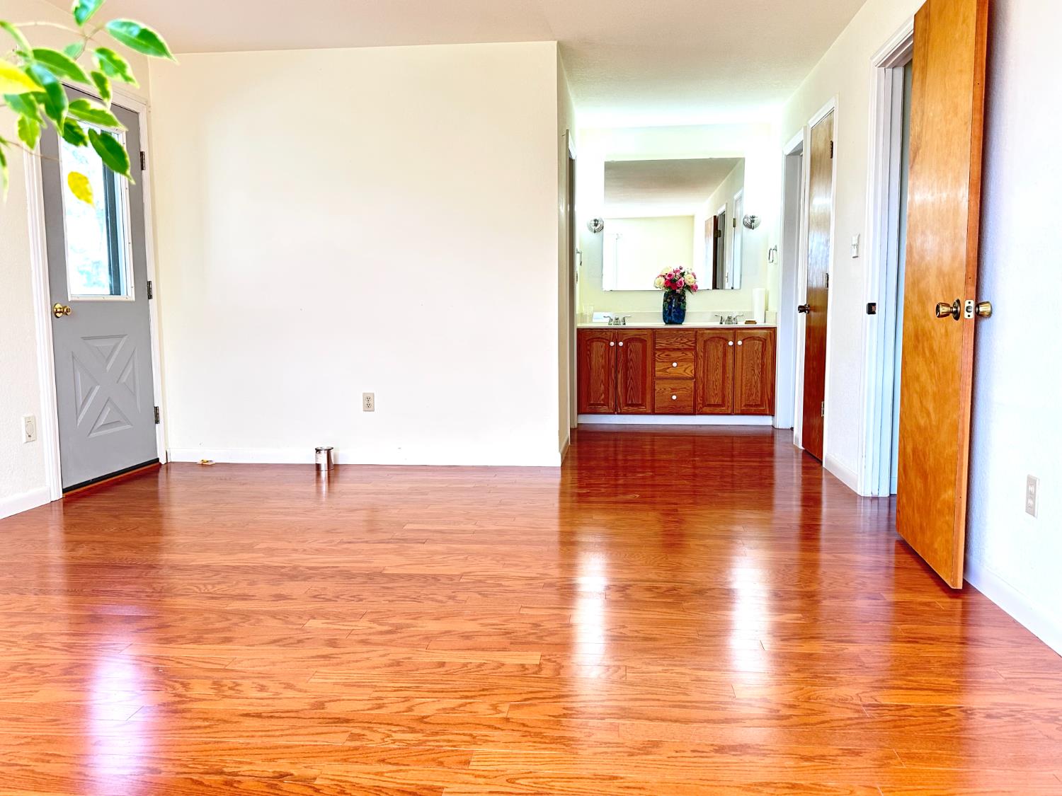 1933 Appaloosa Road Angels Camp, CA 95222 - Photo 37 of 75 a view of a living room with hardwood floor and a view of kitchen