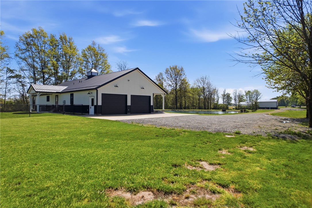 1602 Westboro Road Blanchester, OH 45107 - Photo 73 of 81 This newly constructed barn offers versatile space with a dedicated garage.