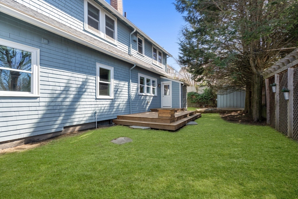 89 Prospect Street Newton, MA 02465 - Photo 29 of 31 a view of a house with backyard and sitting area