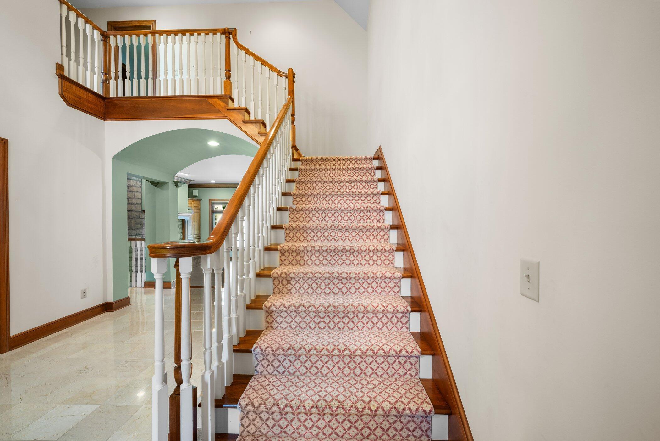 18261 Boerger Road Marysville, OH 43040 - Photo 46 of 94 Stairs from foyer