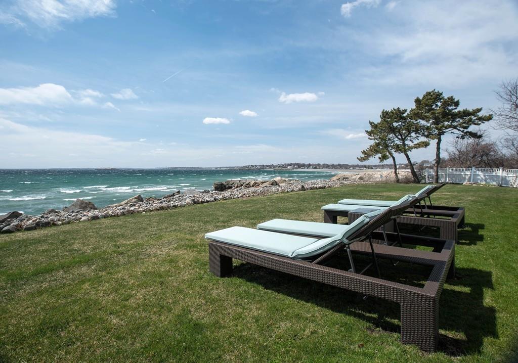 201 Ocean Avenue Marblehead, MA 01945 - Photo 20 of 21 a view of a garden with lawn chairs