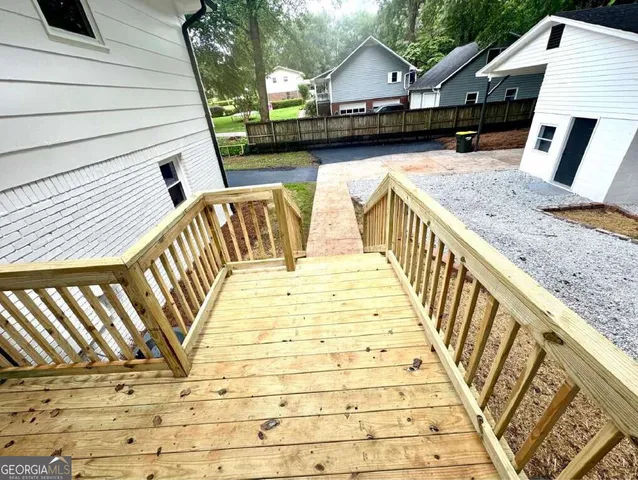 a view of outdoor space with seating area