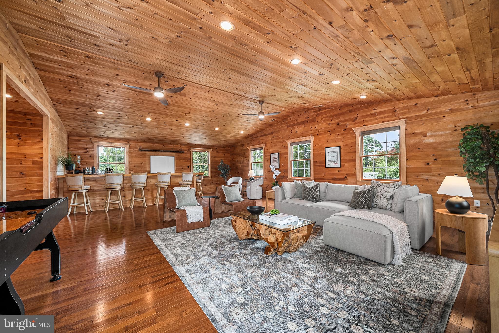8003 Jackson Road Alexandria, VA 22308 - Photo 5 of 42 Amazing upper level rec room