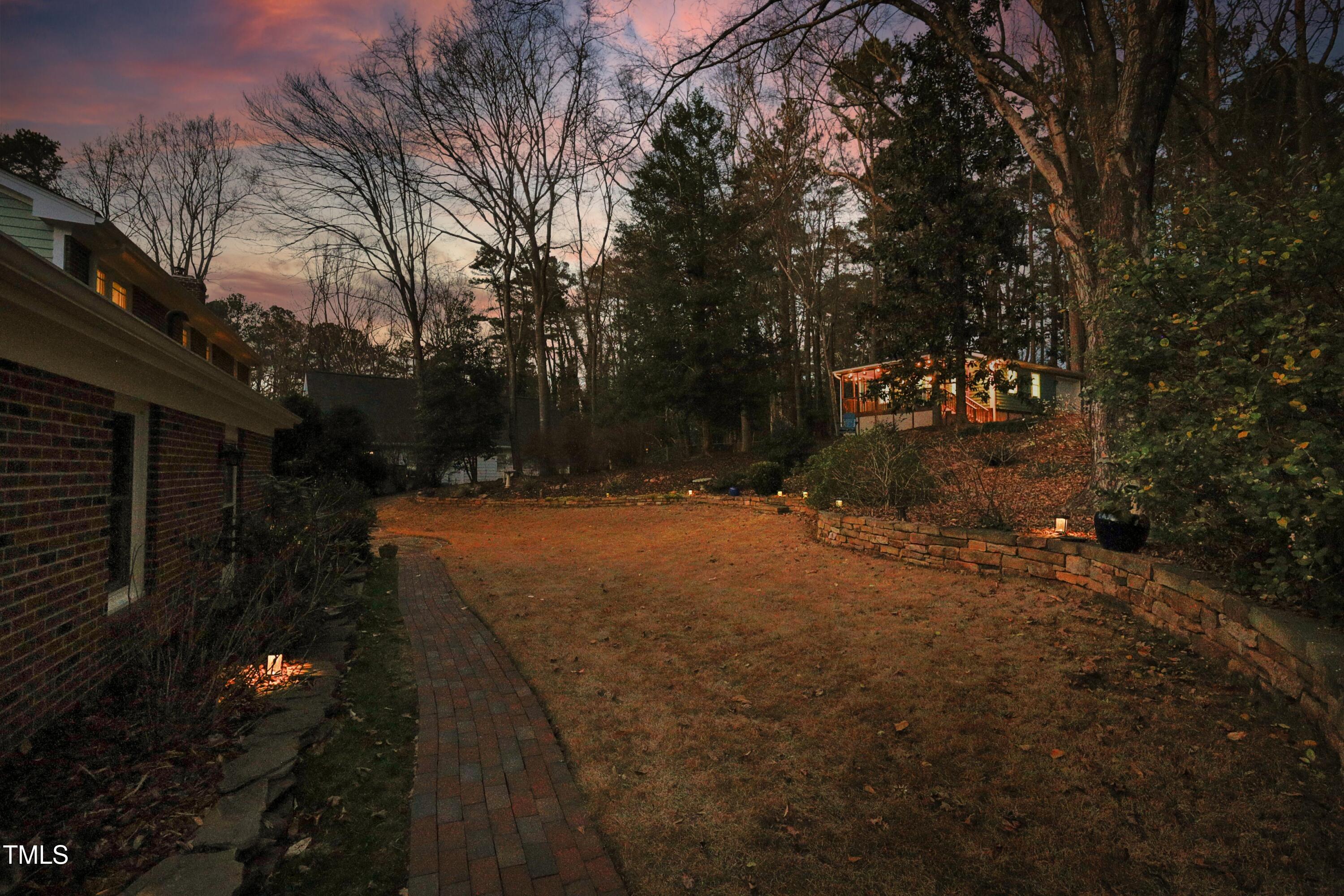 4616 Oak Park Road Raleigh, NC 27612 - Photo 49 of 63 50BackYardTwilight