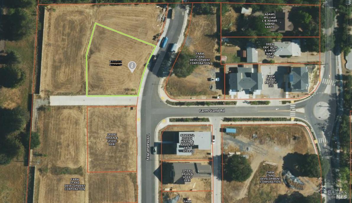 Downtown Healdsburg Lot 26 & 27 Available for sale .35 acre total