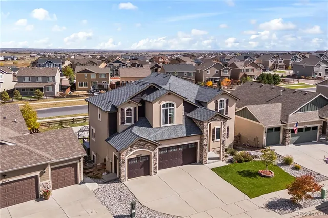 a view of a city with tall buildings