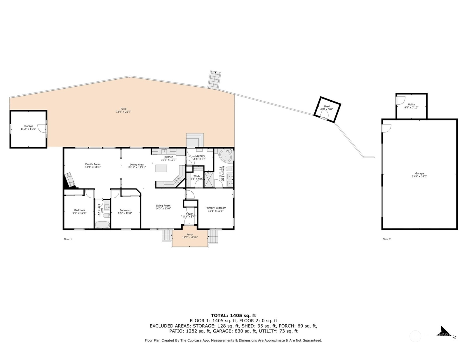 125 Hackett Road Longview, WA 98632 - Photo 34 of 34 a picture of a floor plan