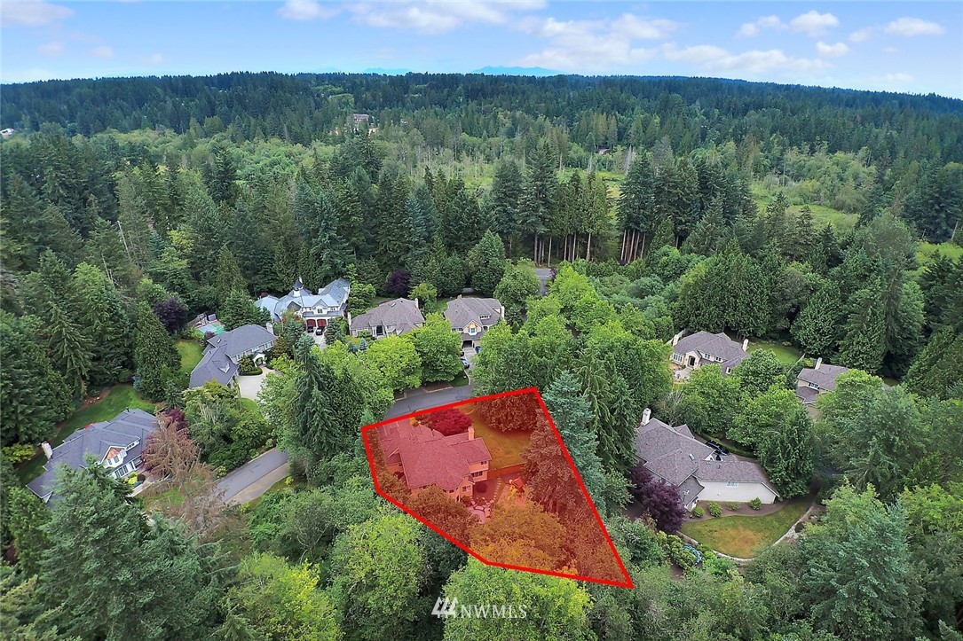 5010 176th Street Southeast Bothell, WA 98012 - Photo 25 of 25 an aerial view of a house with yard