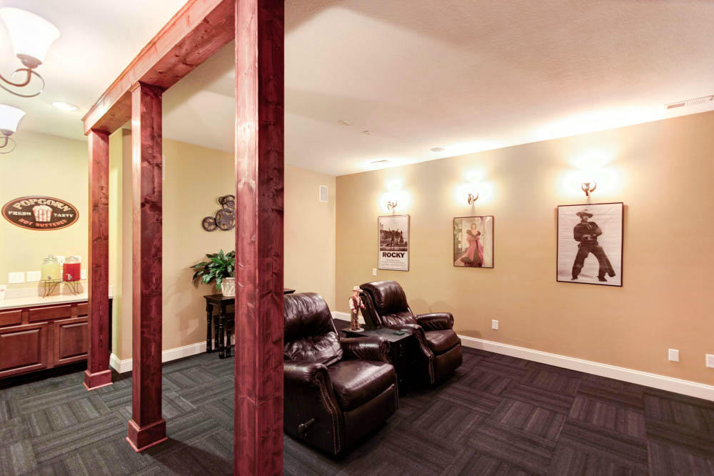 3780 Dutch Valley Road Clinton, TN 37716 - Photo 33 of 37 Lower Level Media Room