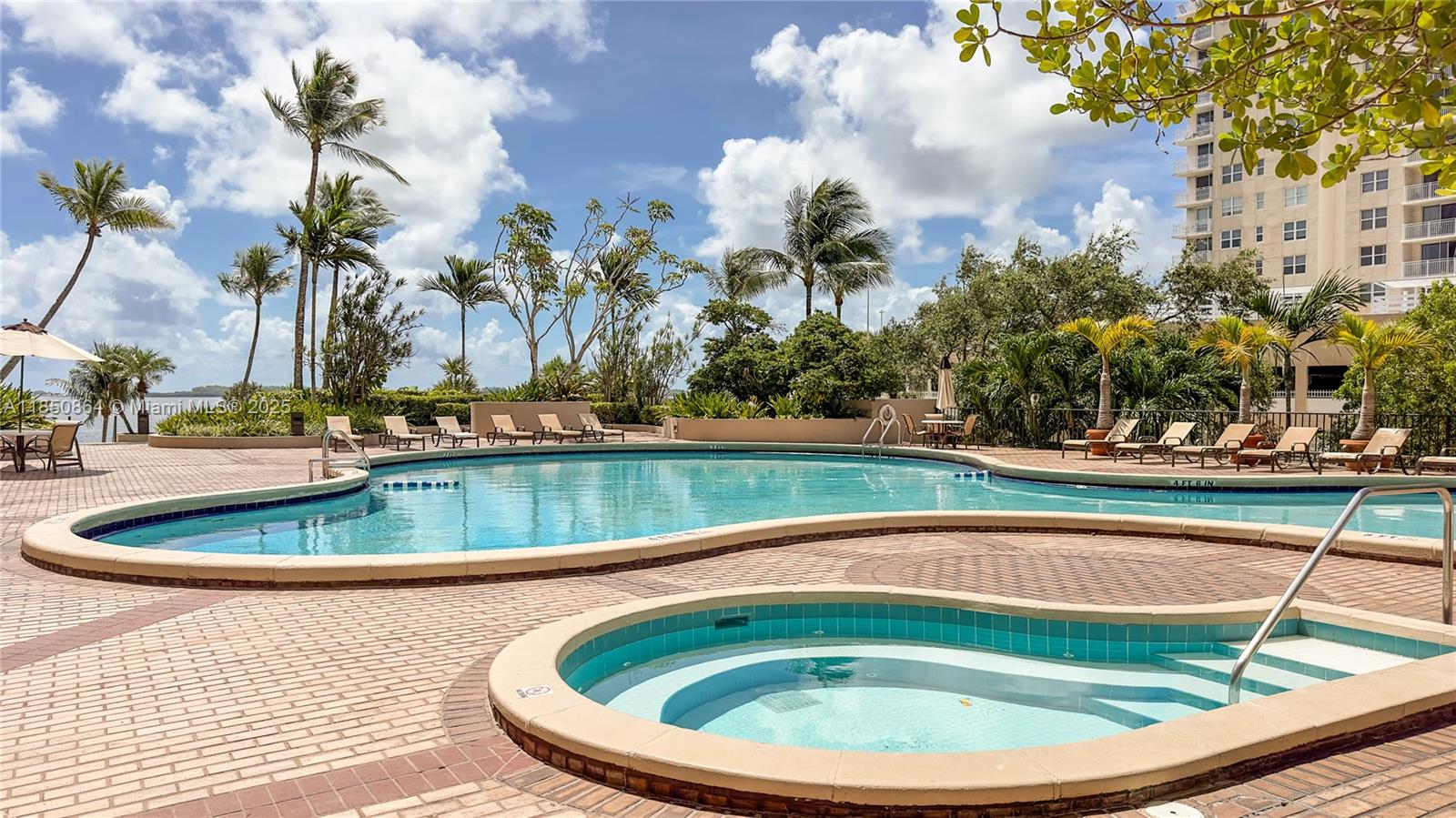 520 Brickell Key Drive, Unit A1102 Miami, FL 33131 - Photo 27 of 33 a view of outdoor space yard and swimming pool