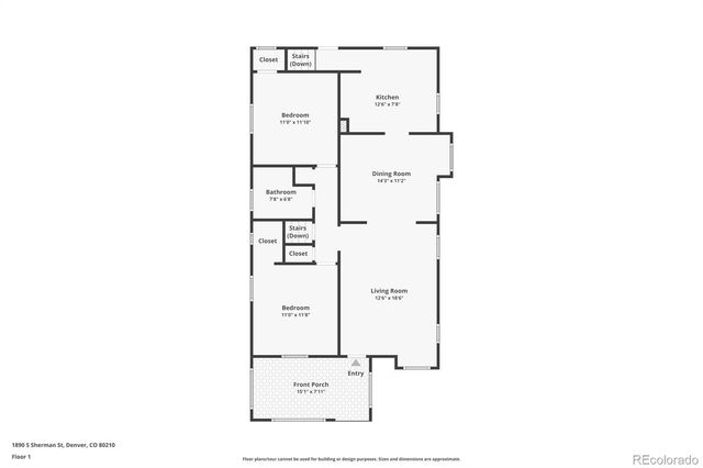 $1,000,000 | 1890 South Sherman Street, Denver, CO 80210