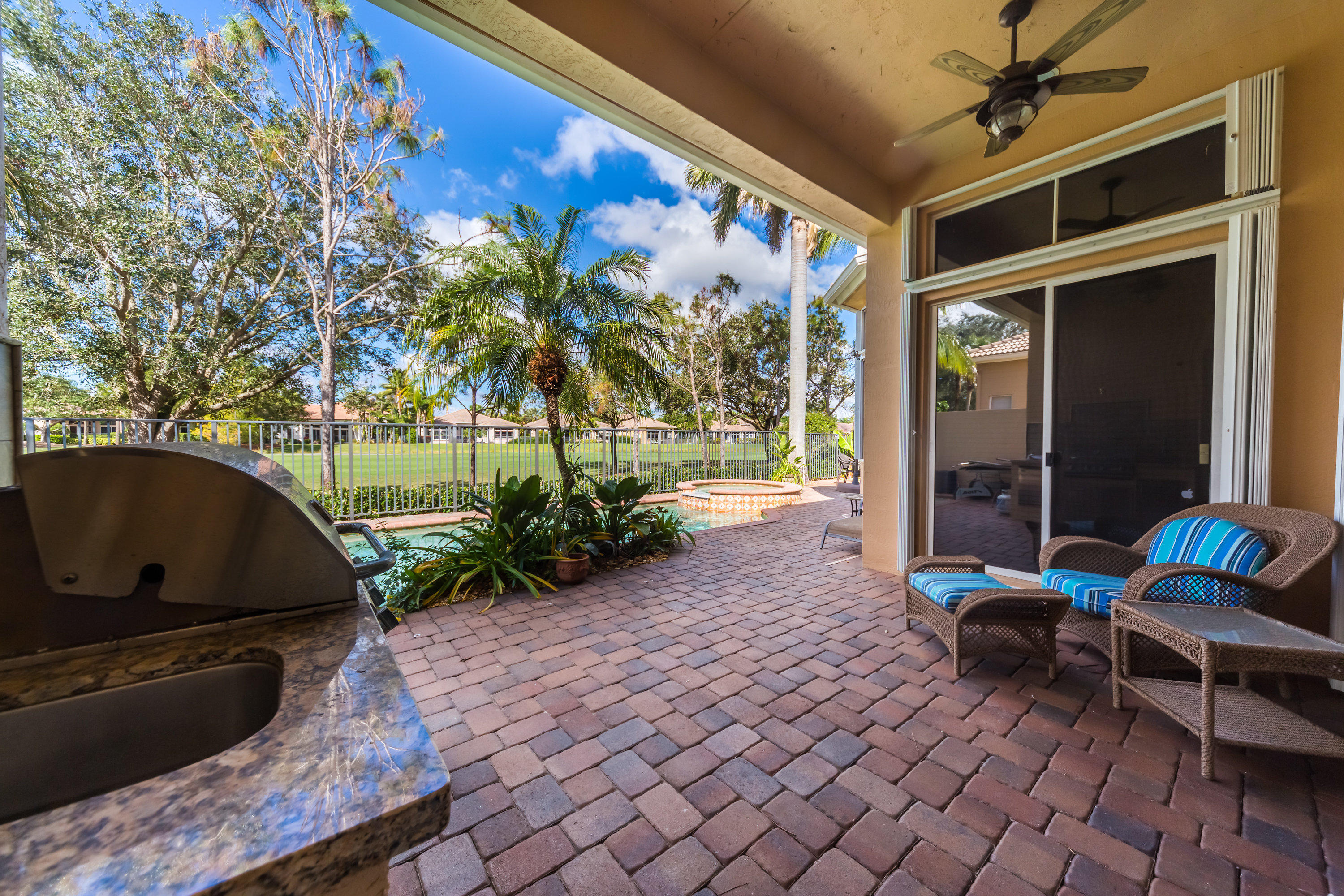 8077 Laurel Ridge Court Delray Beach, FL 33446 - Photo 8 of 34 PAVER COVERED PATIO