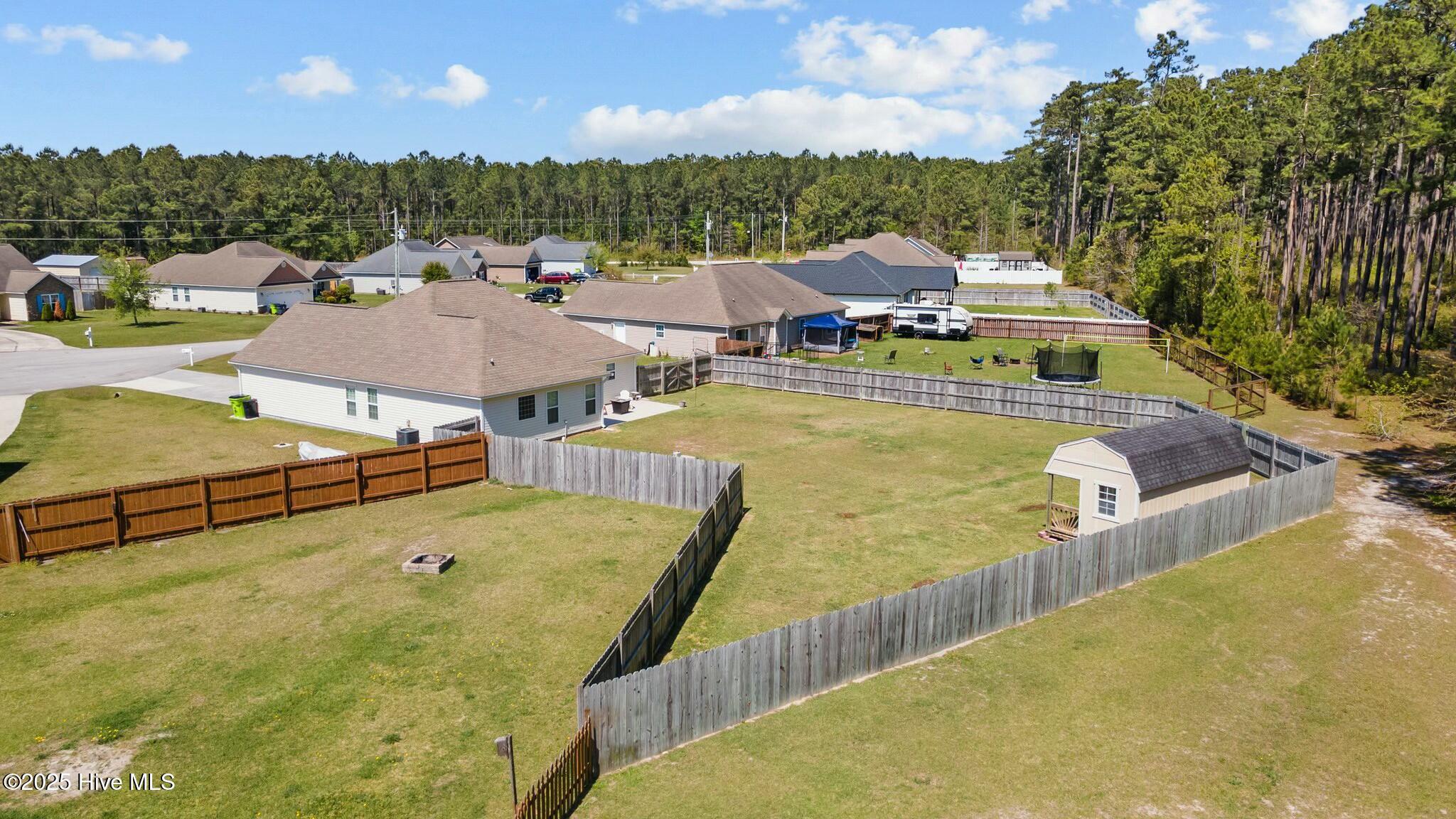 111 Apple Drive Havelock, NC 28532 - Photo 38 of 44 Fenced in back yard
