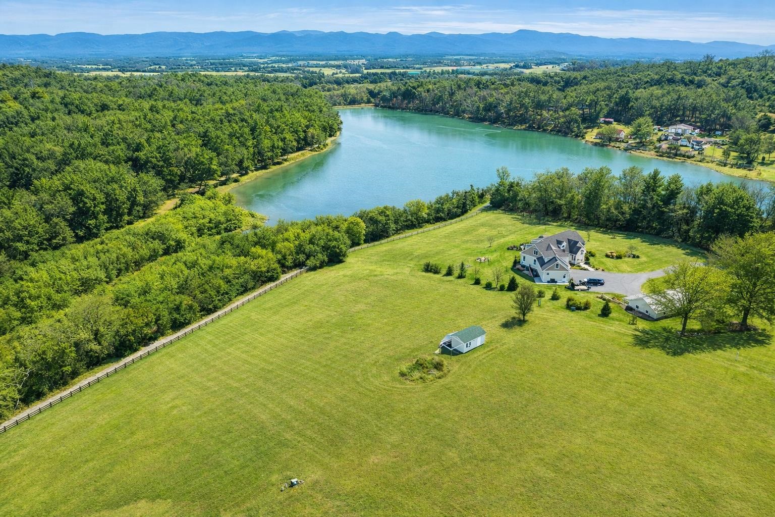 1.74-ac Massanetta Springs Road Harrisonburg, VA 22801 - Photo 15 of 32 a view of a lake with a city