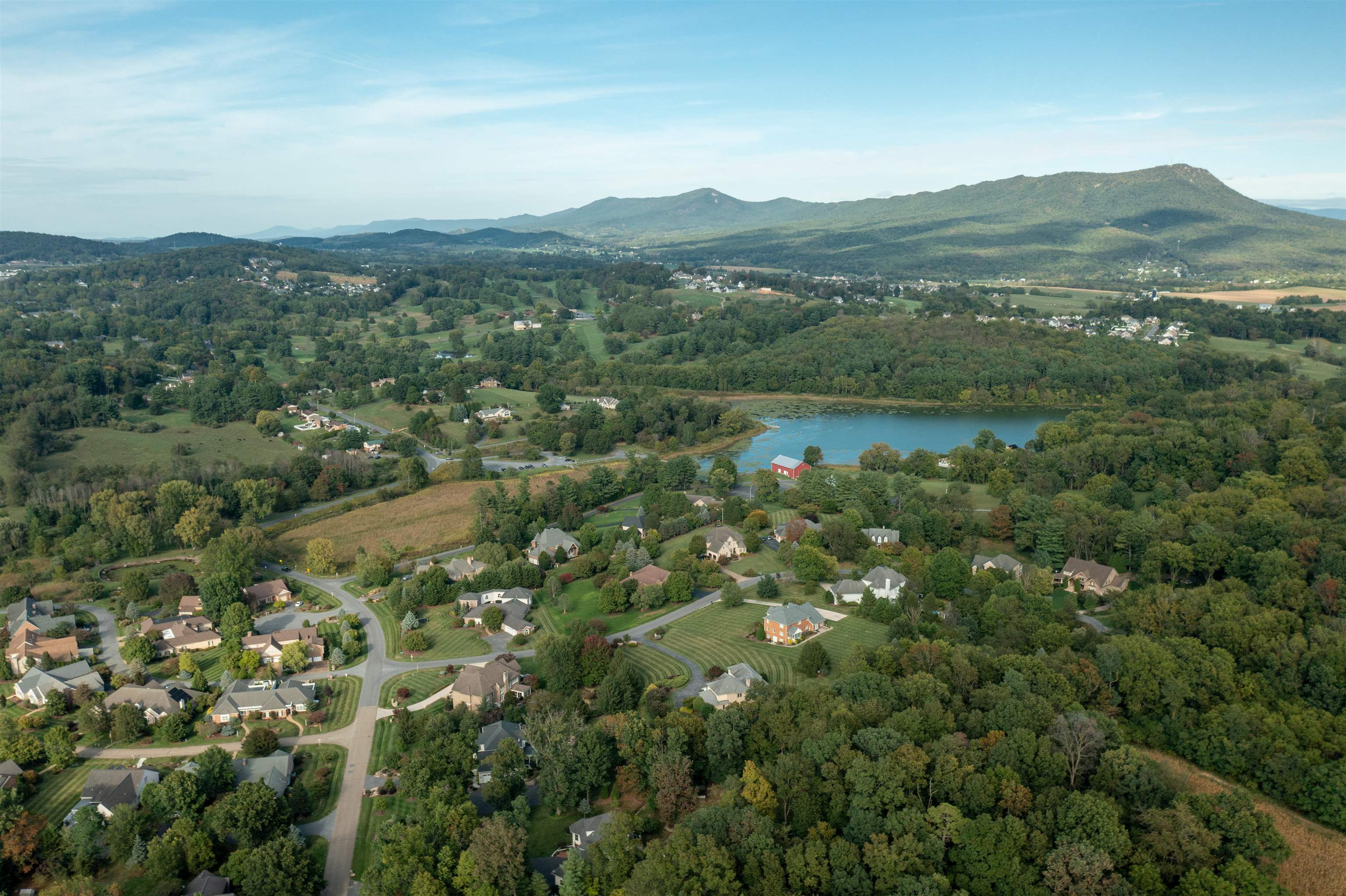 1.74-ac Massanetta Springs Road Harrisonburg, VA 22801 - Photo 26 of 32 a view of a town with mountains in the background