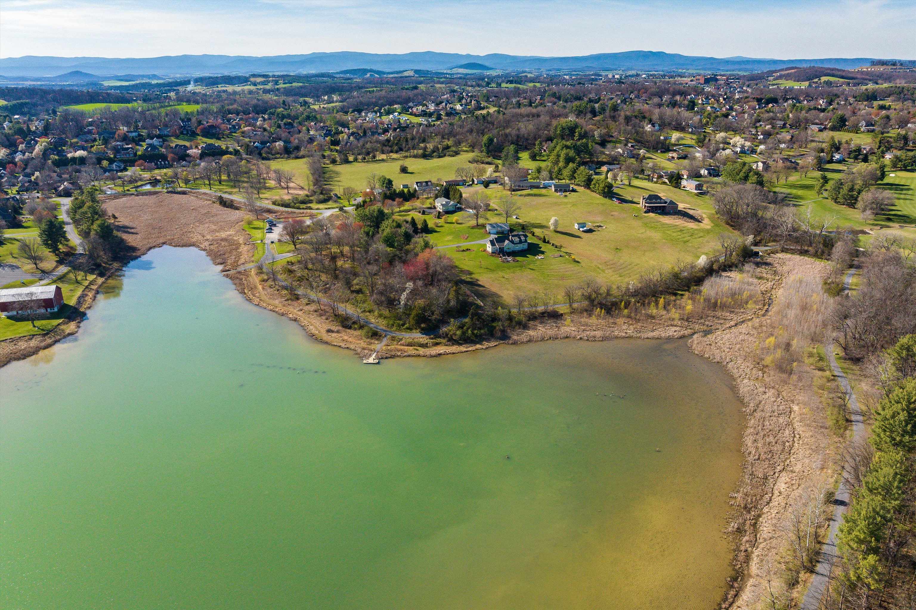 1.74-ac Massanetta Springs Road Harrisonburg, VA 22801 - Photo 4 of 32 a view of a lake with a mountain