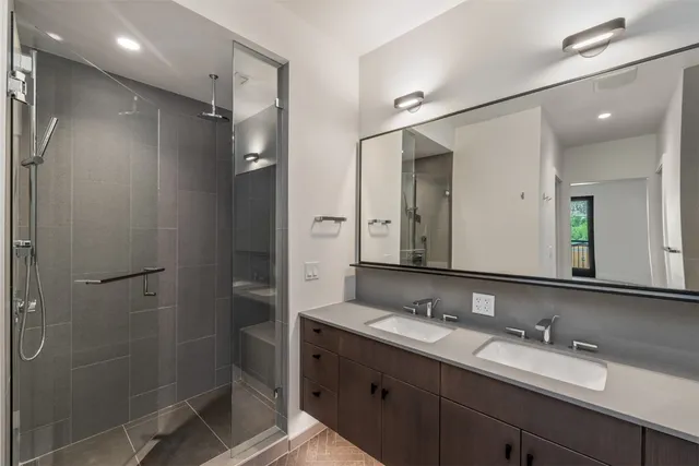 a view of a chairs and table in the patio