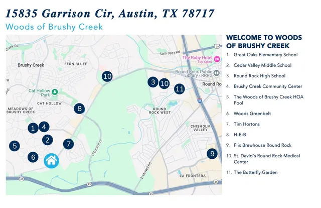 $574,900 | 15835 Garrison Circle, Austin, TX 78717