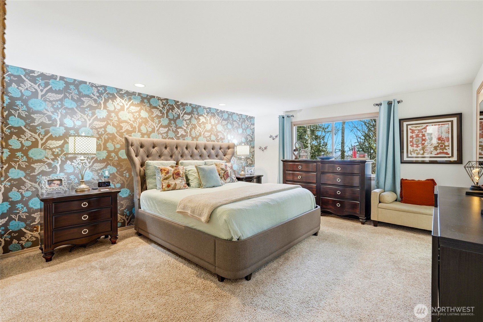15003 104th Avenue Northeast Bothell, WA 98011 - Photo 20 of 40 a bedroom with a bed and window