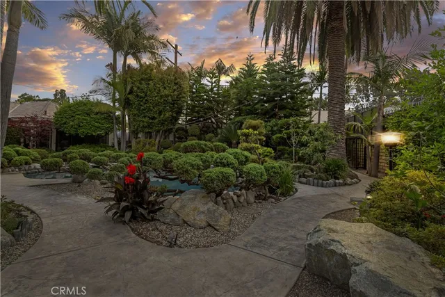 a view of entrance gate of building and stairs