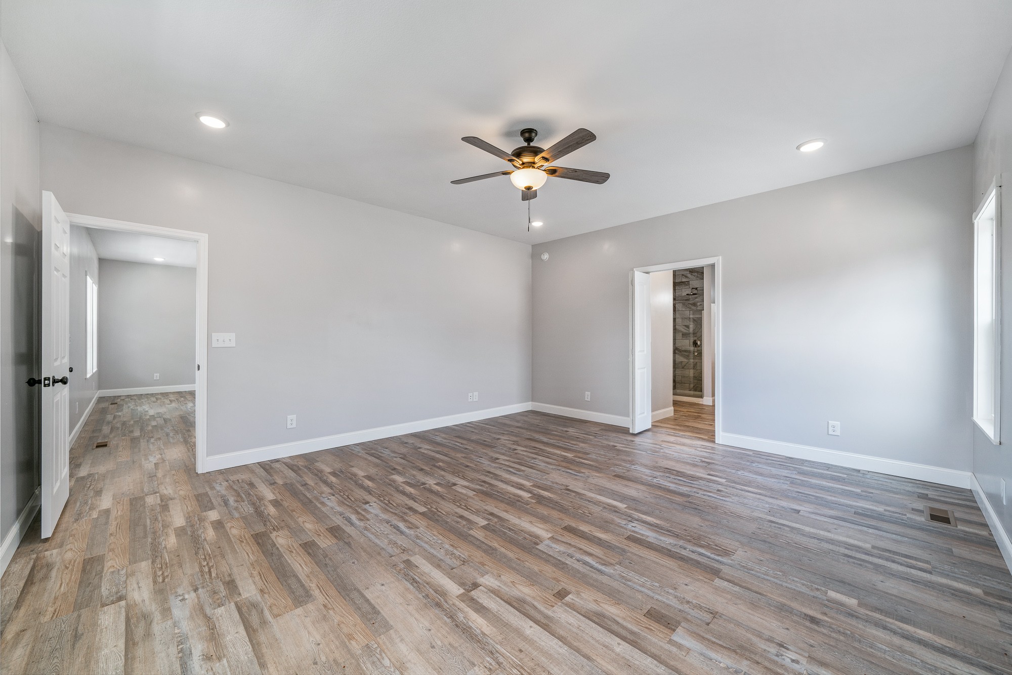 133 Cardinal Way Lancing, TN 37770 - Photo 14 of 35 wooden floor in an empty room with a window