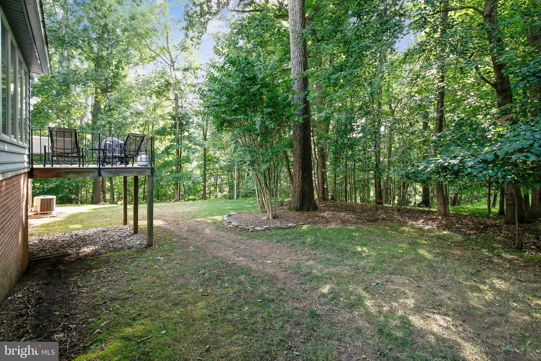 9633 Reach Road Potomac, MD 20854 - Photo 7 of 69 Backyard facing preserve