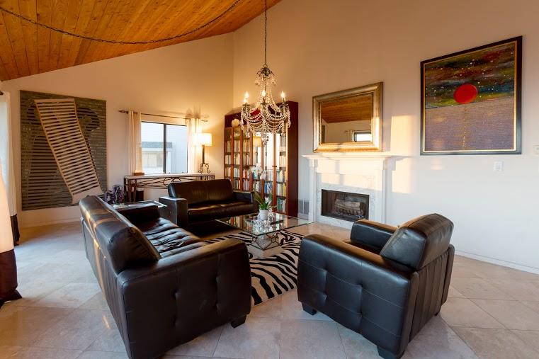 946 Cheltenham Road Santa Barbara, CA 93105 - Photo 13 of 29 Custom Marble Fireplace