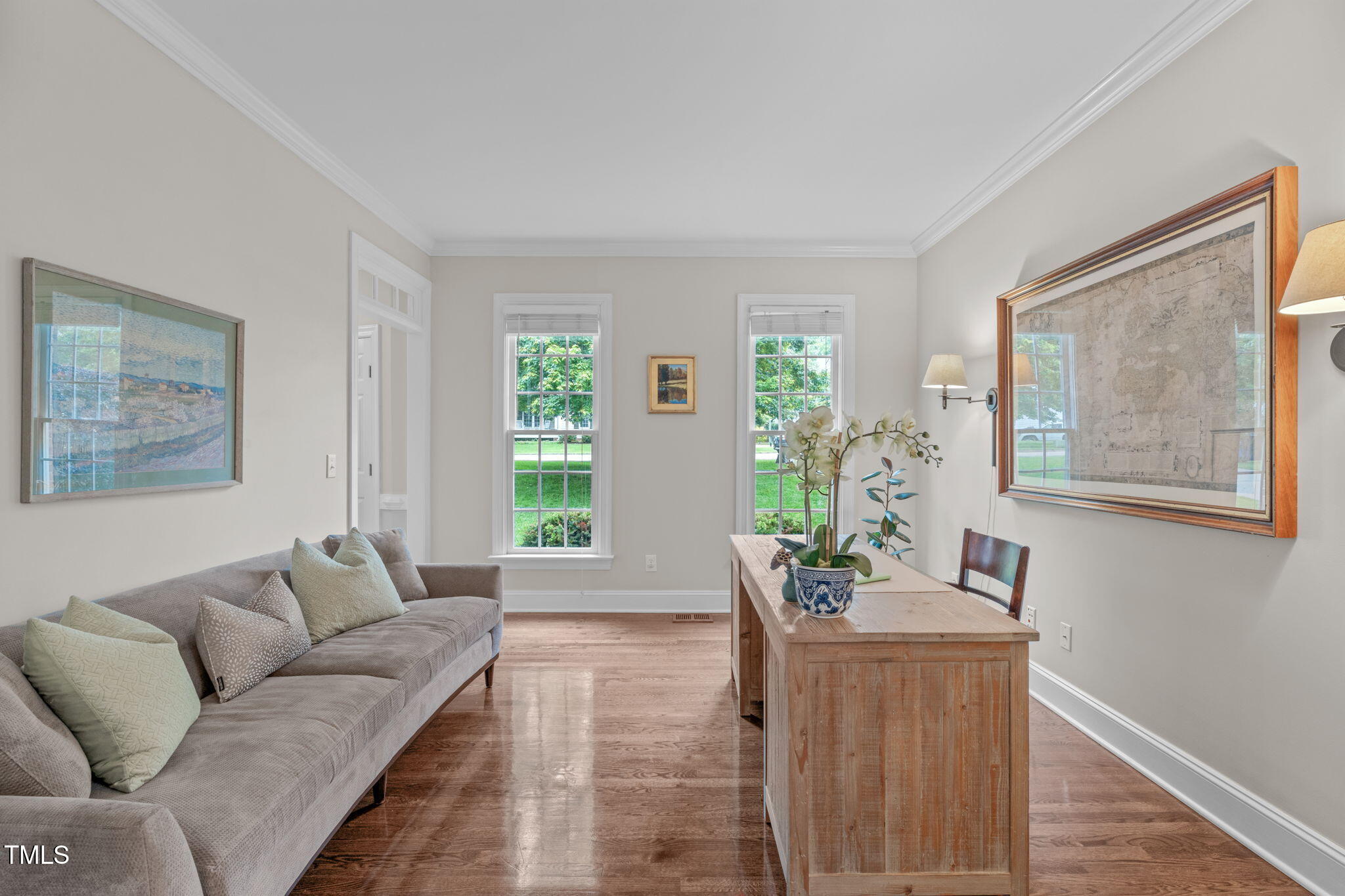 7929 Pine Timber Drive Raleigh, NC 27613 - Photo 7 of 53 a living room with furniture and windows