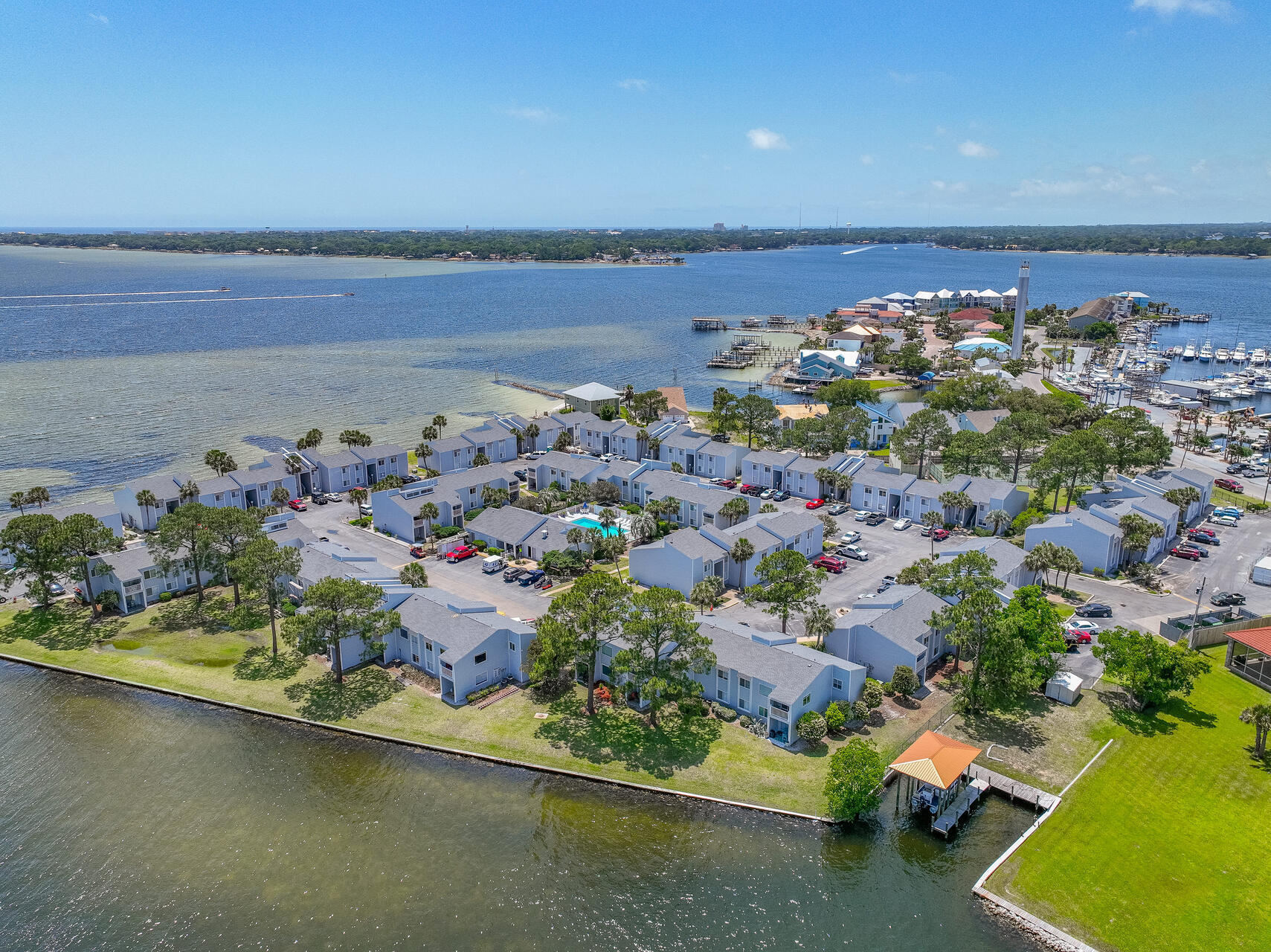 101 Old Ferry Road, Unit 29C Shalimar, FL 32579 - Photo 29 of 30 an aerial view of a city