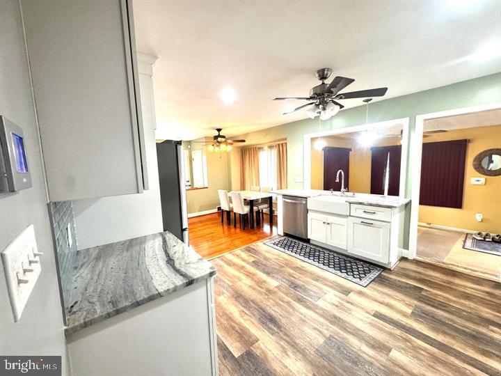 209 Mountain Road Linthicum Heights, MD 21090 - Photo 14 of 59 Modern kitchen with open layout charm.