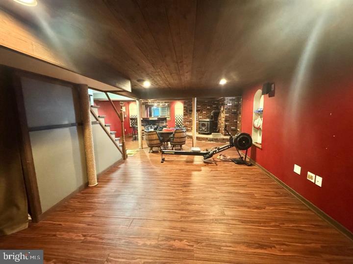 209 Mountain Road Linthicum Heights, MD 21090 - Photo 26 of 59 Cozy basement retreat with rustic charm.