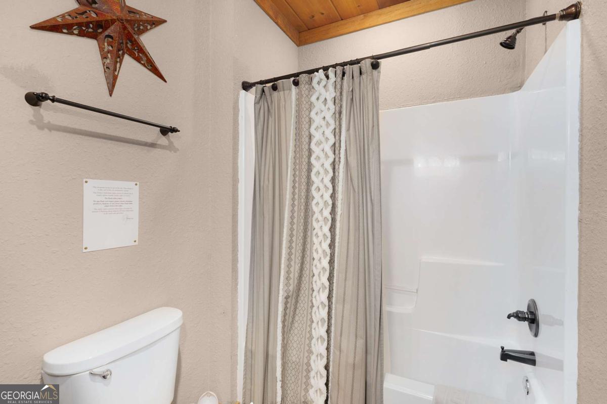 244 Tipton Court Cherry Log, GA 30522 - Photo 48 of 84 a bathroom with a shower and a toilet