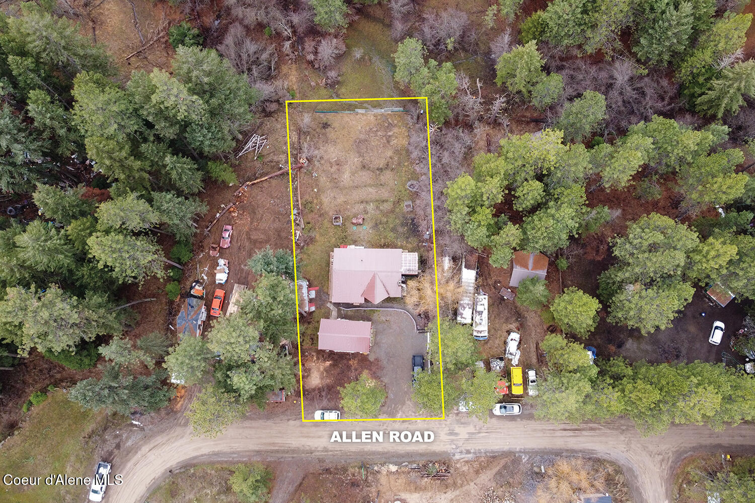 1189 South Allen Road Coeur D'Alene, ID 83814 - Photo 42 of 42 OVERHEAD