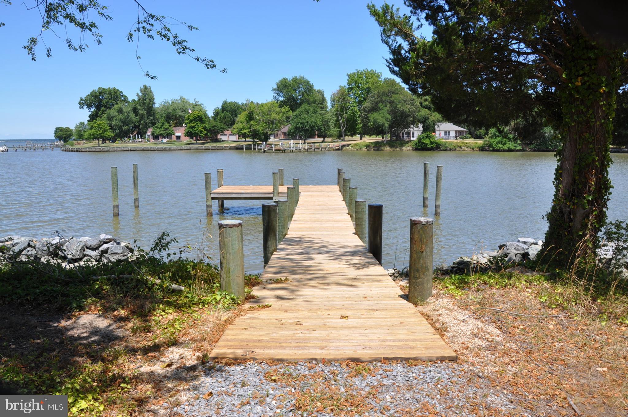 2208 Horns Point Road Cambridge, MD 21613 - Photo 35 of 39 a view of a lake with houses