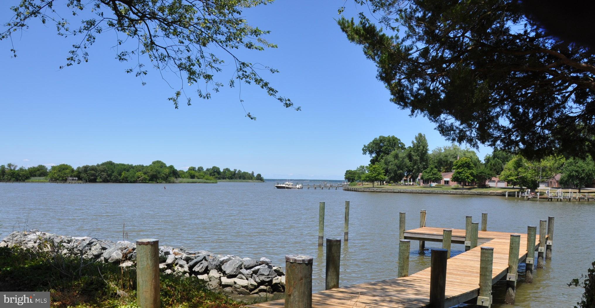 2208 Horns Point Road Cambridge, MD 21613 - Photo 36 of 39 a view of lake with mountain in background