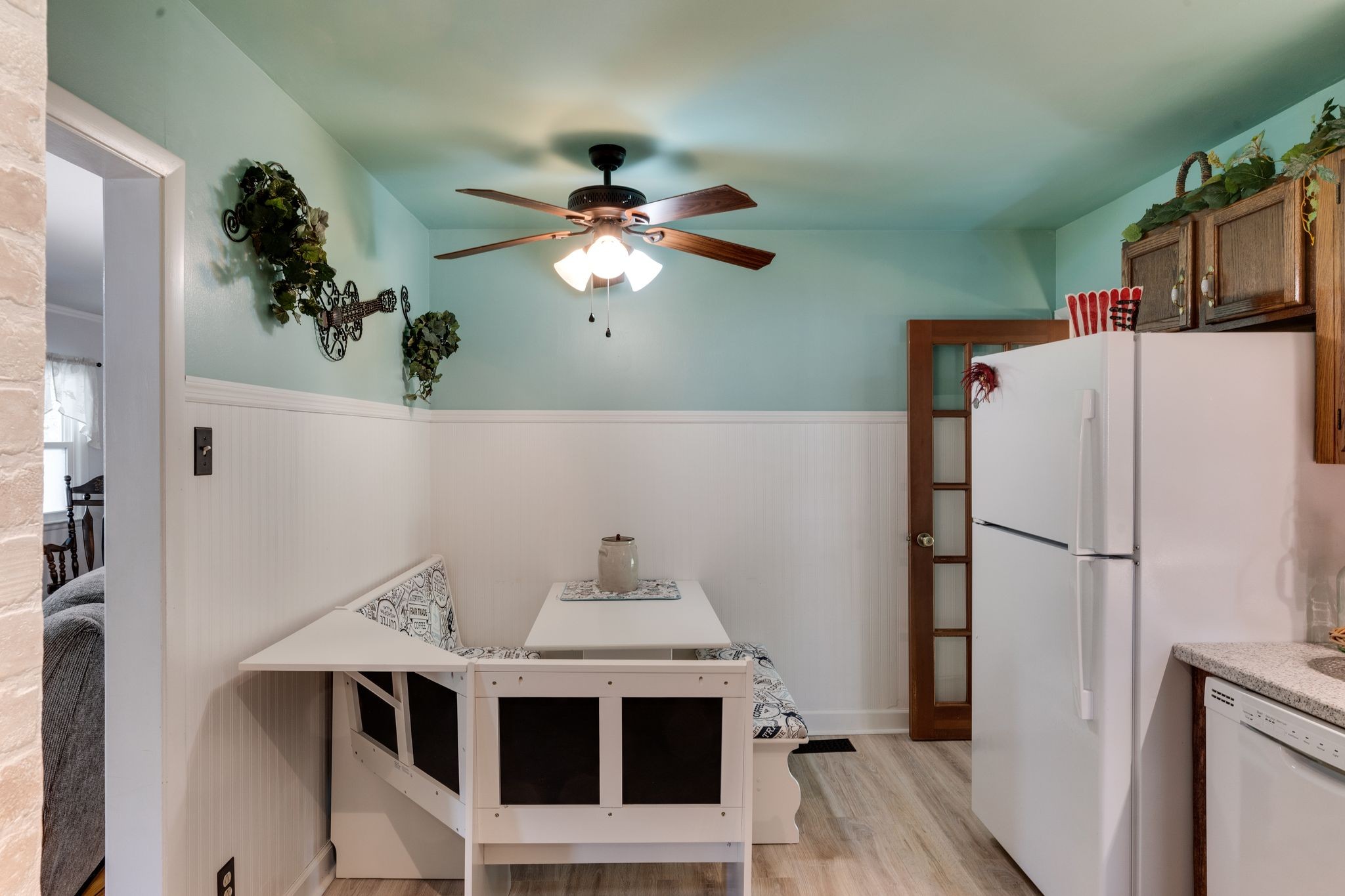 104 Shelby Street Old Hickory, TN 37138 - Photo 15 of 29 a white kitchen with a stove and a refrigerator