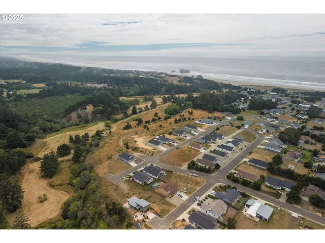 a view of city and ocean