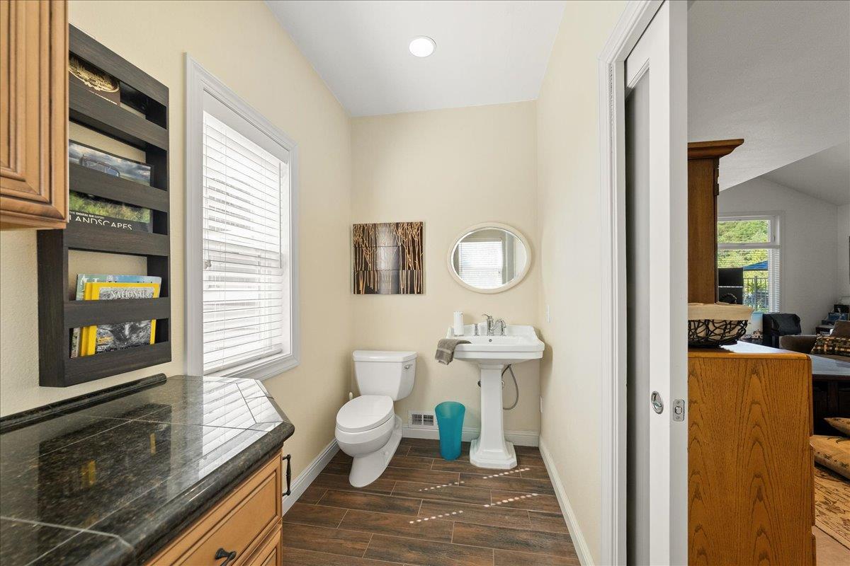 4521 Cross Creek Road Cool, CA 95614 - Photo 48 of 72 Downstairs half bath in the laundry room