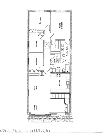 a picture of a floor plan