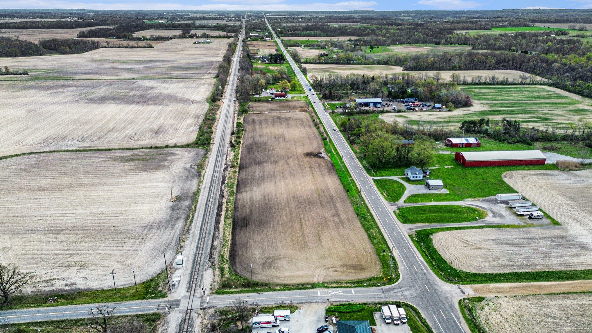 17567 A Lakeside Road Three Oaks, MI 49128 - Photo 3 of 8 Drone Photo