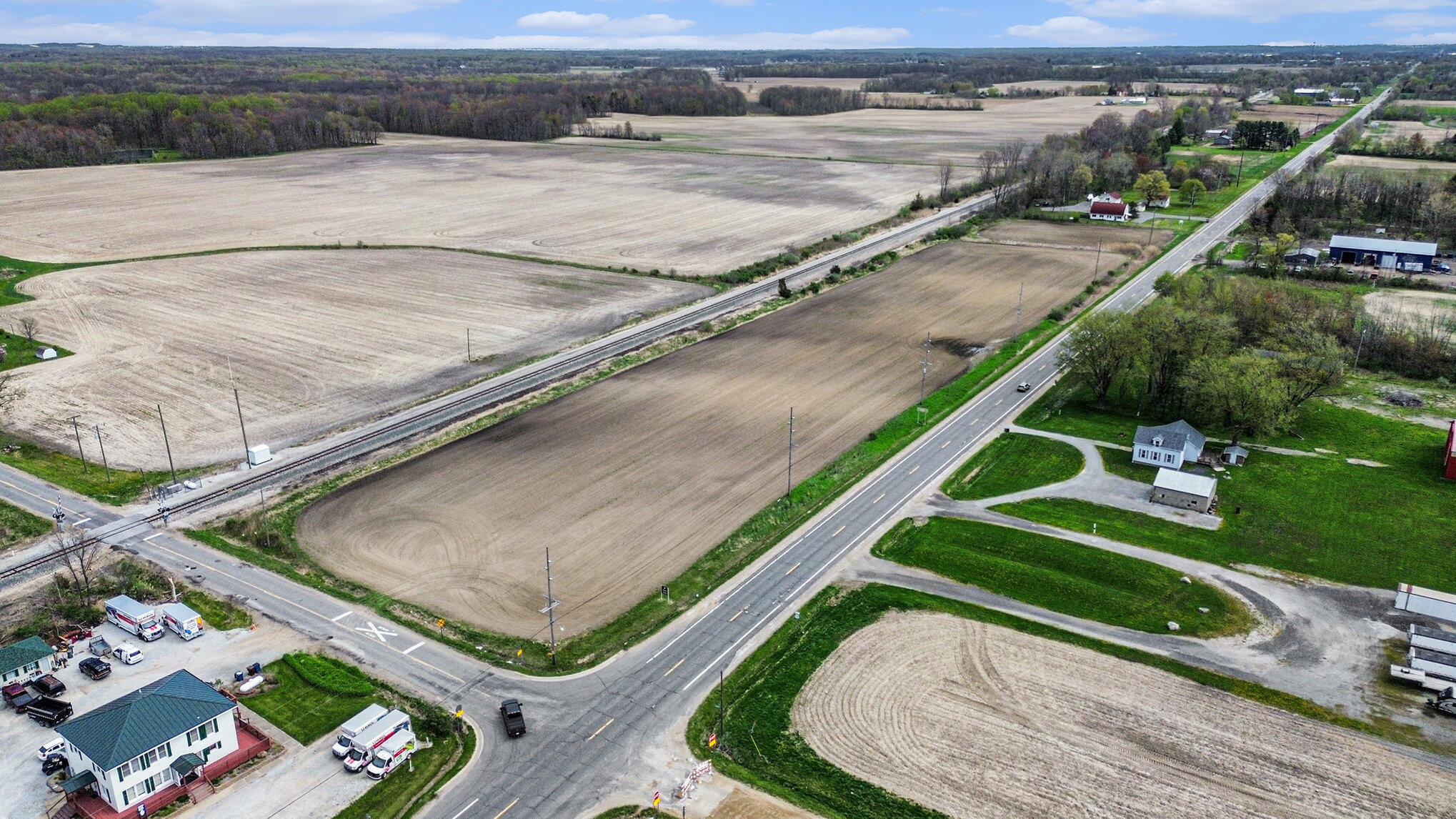 17567 A Lakeside Road Three Oaks, MI 49128 - Photo 4 of 8 Drone Photo