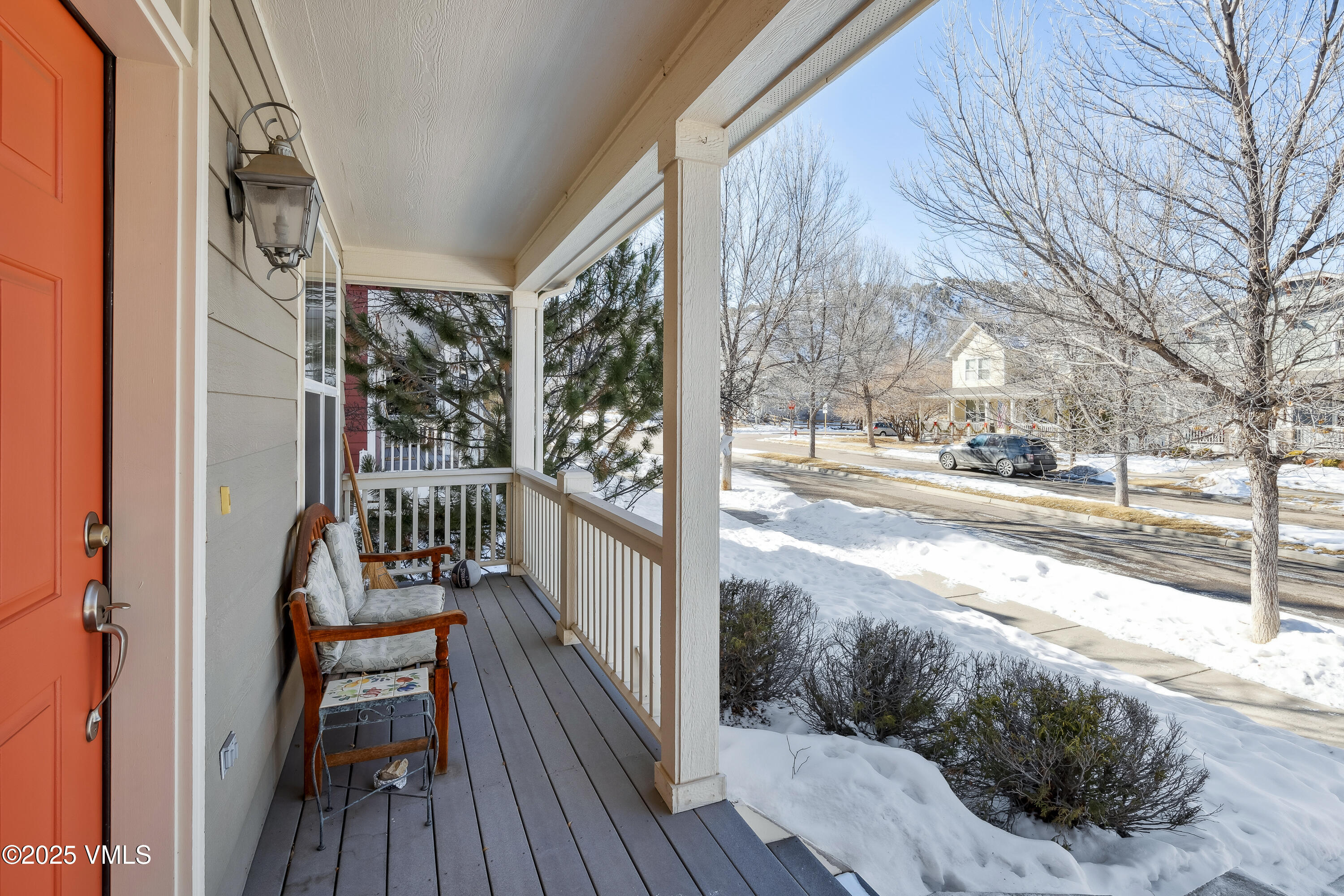 206 Mayer Street Eagle, CO 81631 - Photo 34 of 38 a view of a balcony with wooden floor