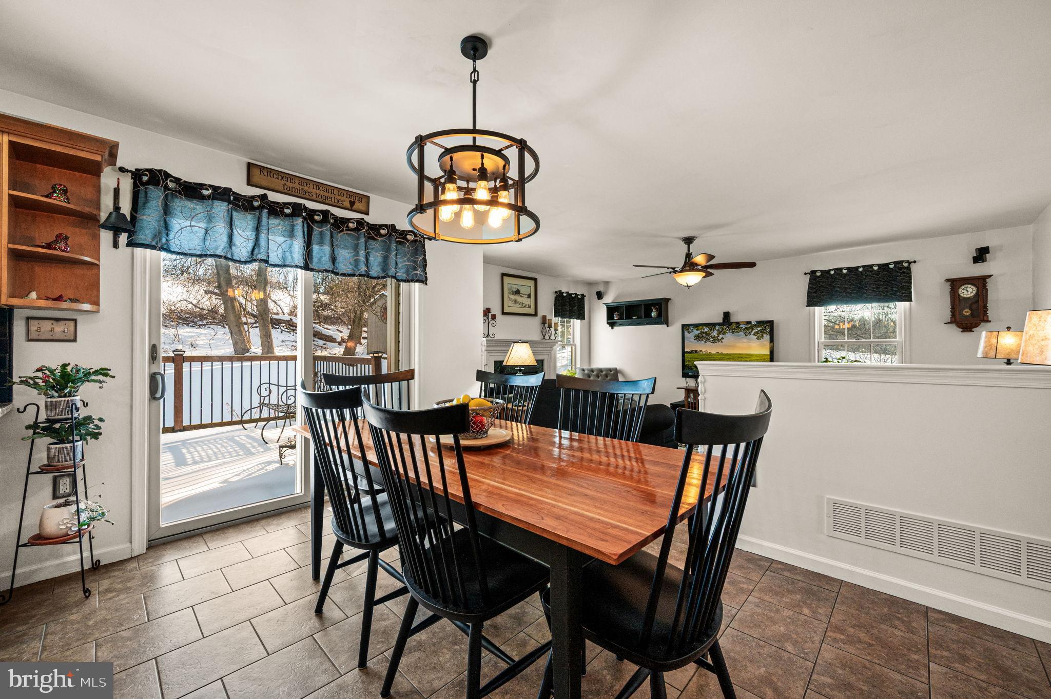 650 Willow Lane Atglen, PA 19310 - Photo 16 of 49 Bright dining area with scenic lake views.