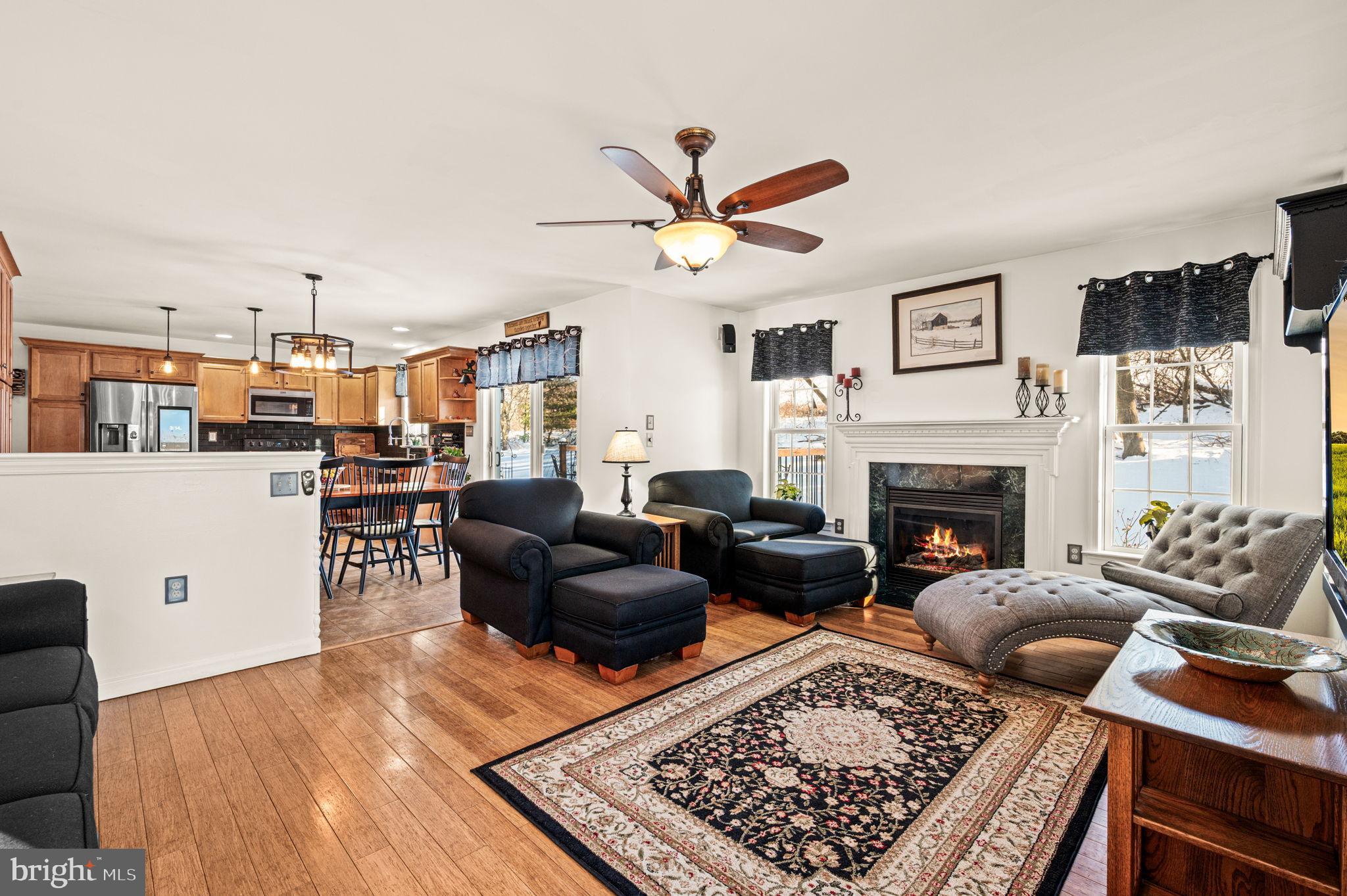 650 Willow Lane Atglen, PA 19310 - Photo 18 of 49 Cozy living space with inviting fireplace.