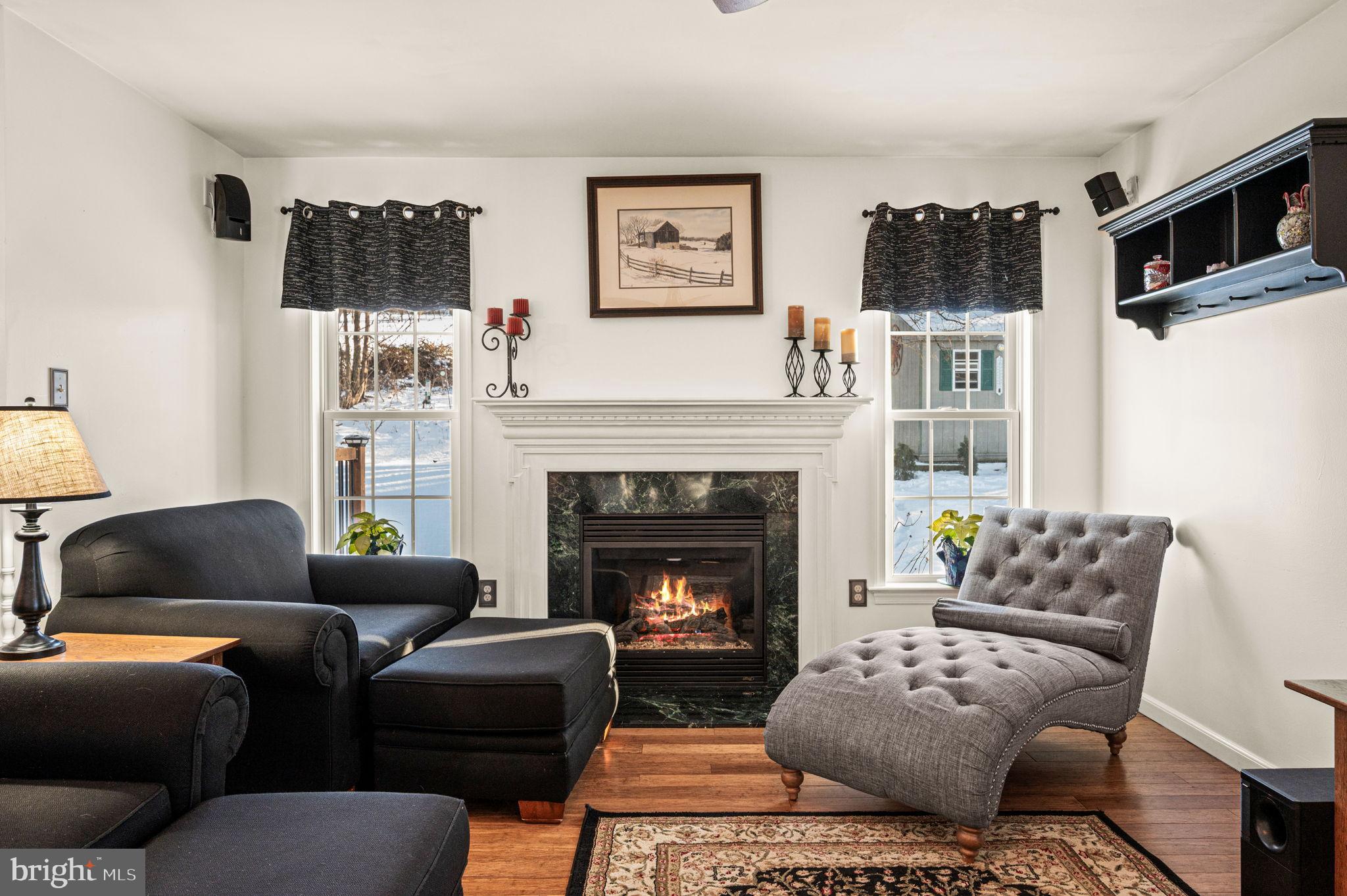 650 Willow Lane Atglen, PA 19310 - Photo 19 of 49 Cozy living room with inviting fireplace.