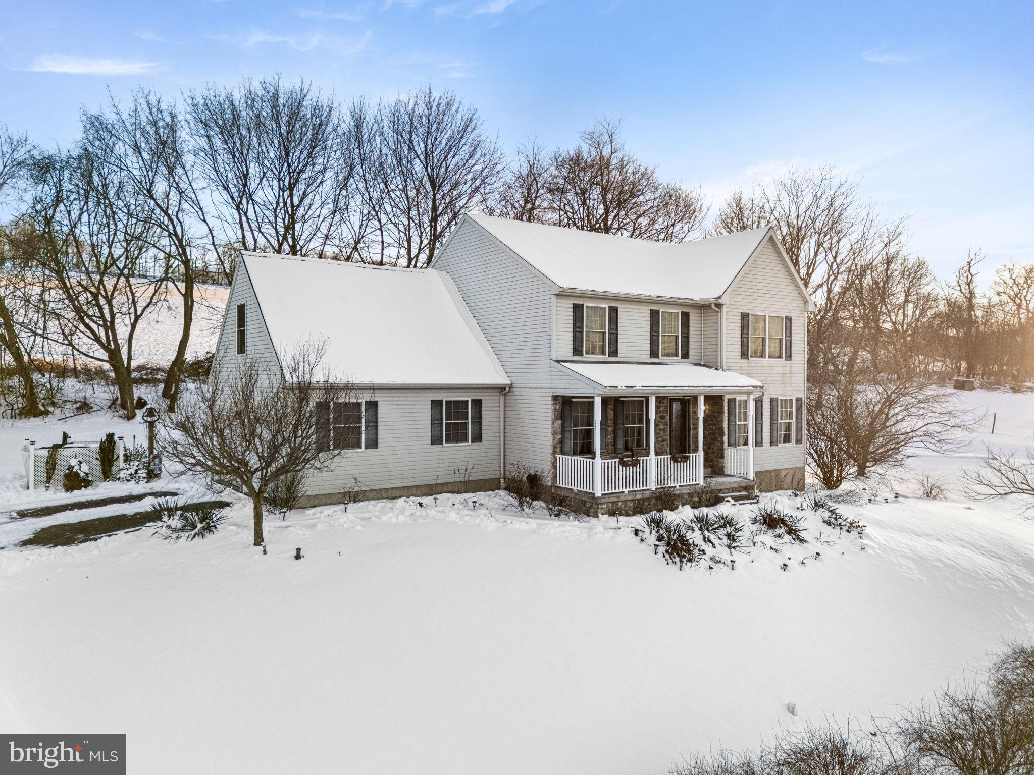 650 Willow Lane Atglen, PA 19310 - Photo 2 of 49 Charming home nestled in a winter wonderland.