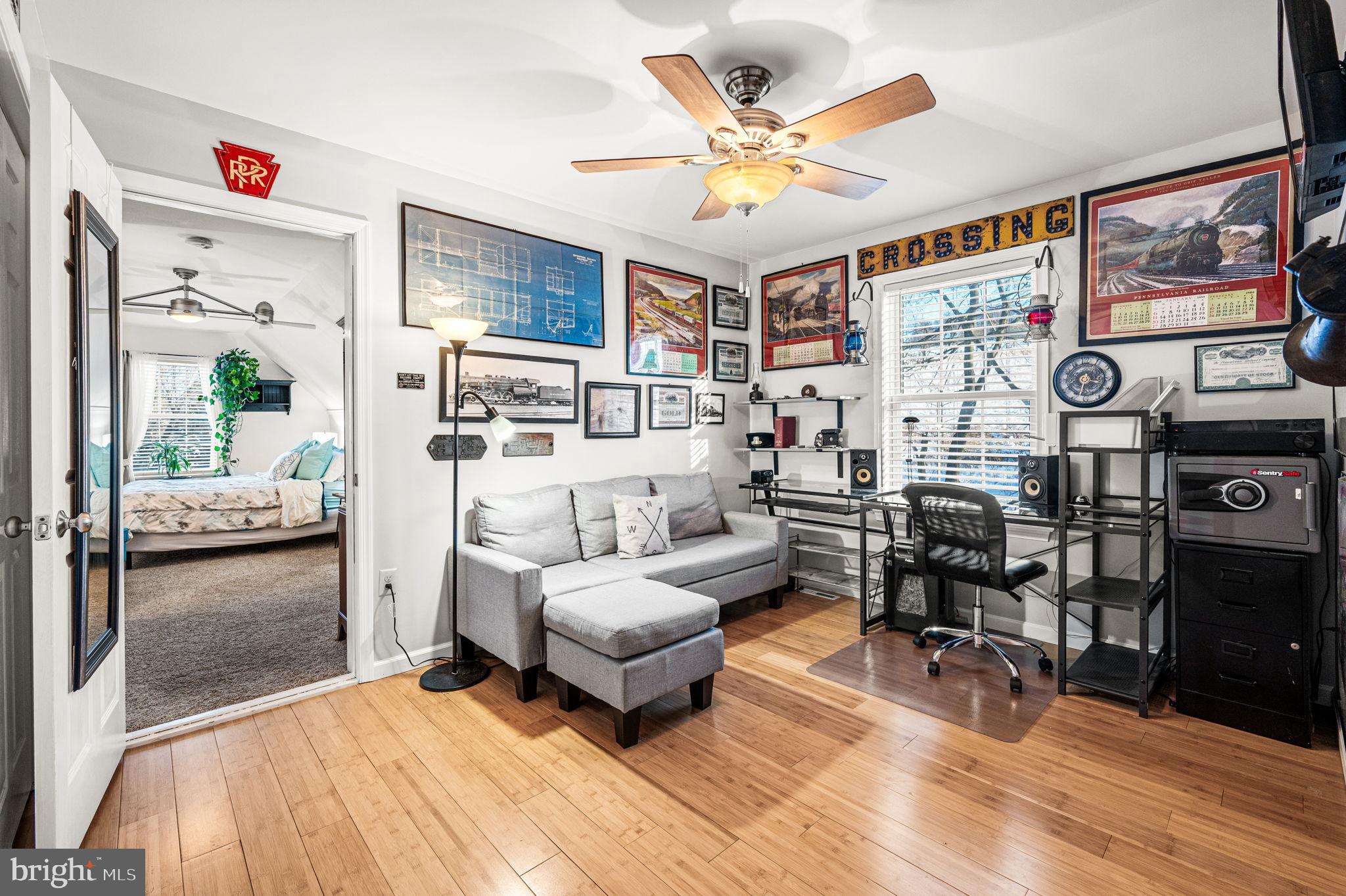 650 Willow Lane Atglen, PA 19310 - Photo 32 of 49 Creative workspace with vibrant decor.