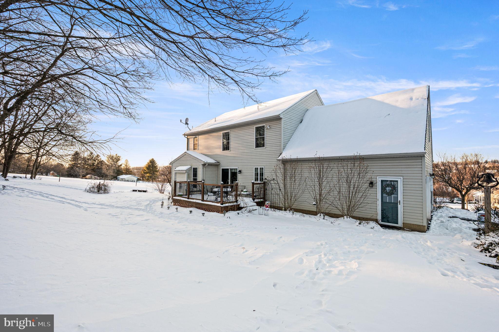 650 Willow Lane Atglen, PA 19310 - Photo 40 of 49 Charming home nestled in a winter wonderland.