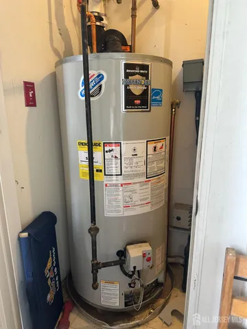 a room with storage and utility